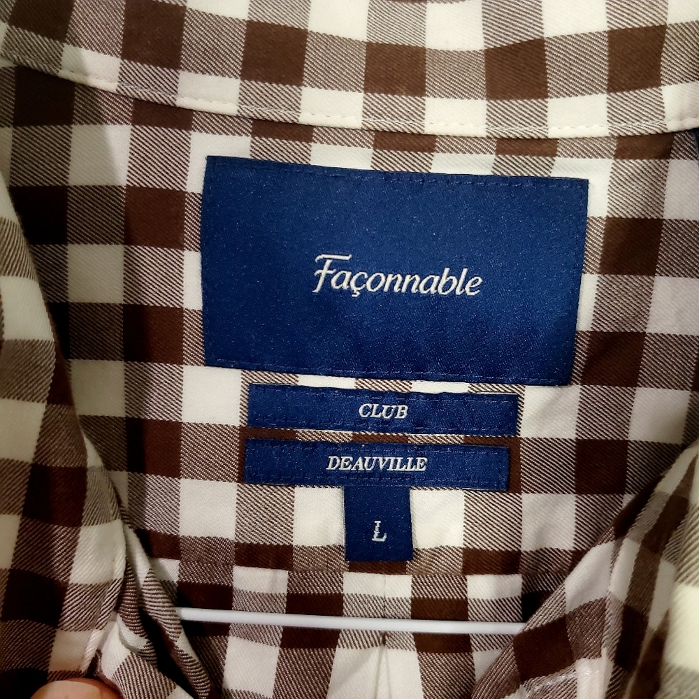 Faonnable Button Down Shirt - image 2